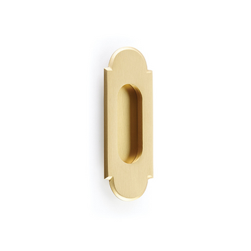 Emtek 2205 Brass #8 Brass Flush Pulls (1-7/8" x 5")